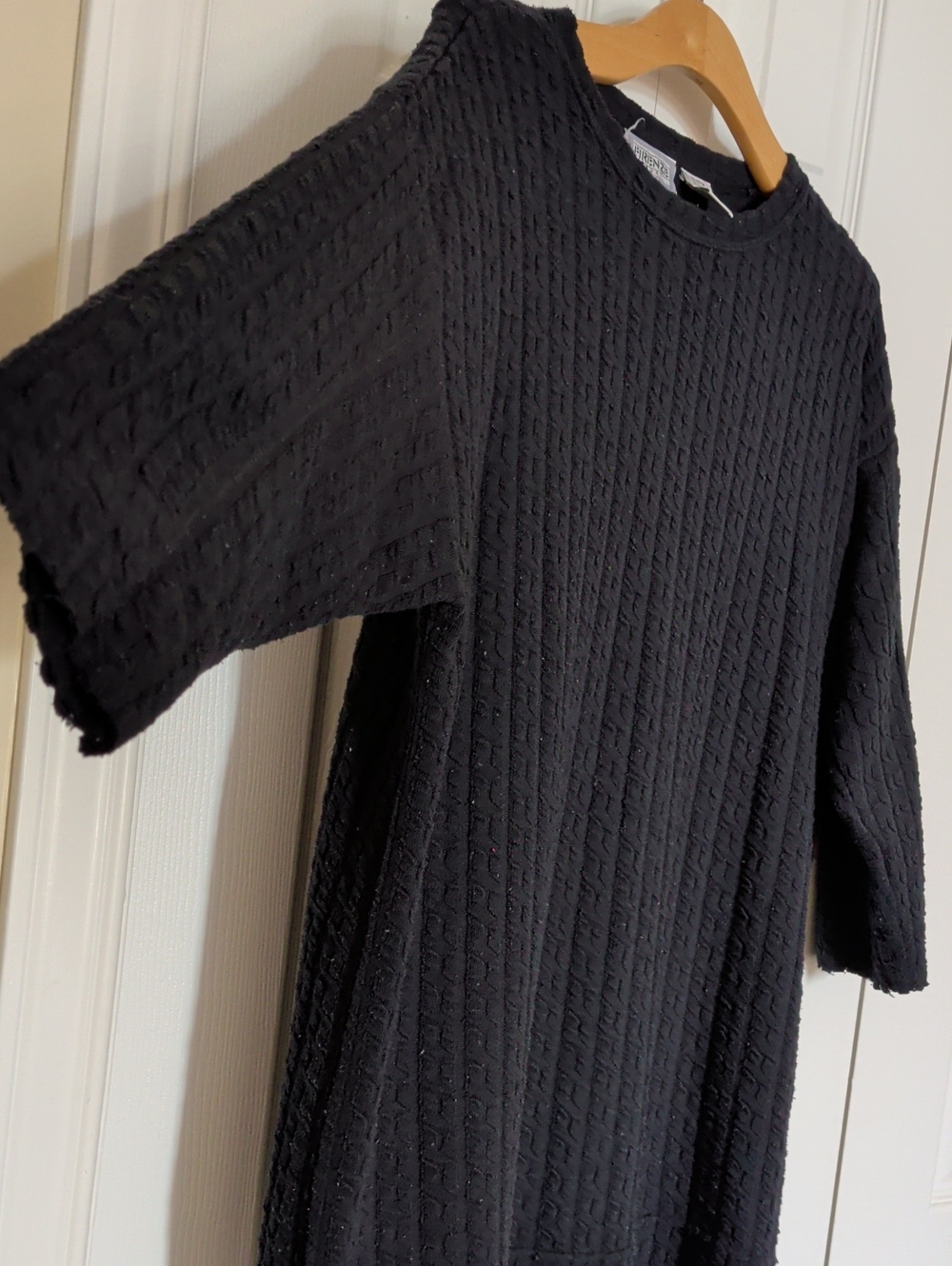 VTG Textured Casual, Long, Knit Fall Top. Size Large. - Picture 2 of 11